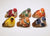 Assorted Mushroom Birds 1'' 12pcs