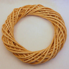 Bleached Willow Wreath 8'' 6pcs