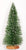 Flocked Bottle Brush Christmas Trees 6.5'' 10'' 1pc