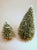 Flocked Bottle Brush Christmas Trees 6.5'' 10'' 1pc