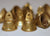 Brass Miniature Temple Bell 3/4'' 10pcs