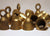 Brass Miniature Temple Bell 1.25'' 10pcs