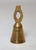 Brass Miniature Temple Bell - Narrow 2'' 10pcs