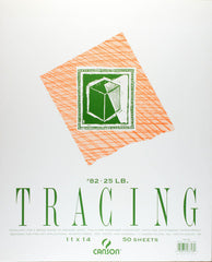 Canson Tracing Paper Pads 11x14 25lb 50 Sheets
