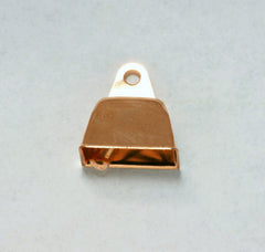 Copper Mini Cow Bells 25mm 12pcs